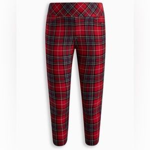 Pocket pixie skinny studio luxe ponte high-rise pant